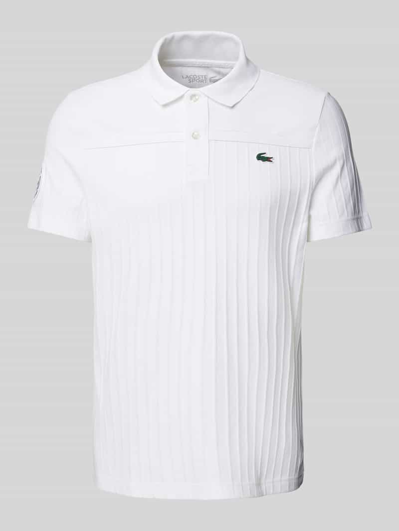 Lacoste Poloshirt met labeldetail