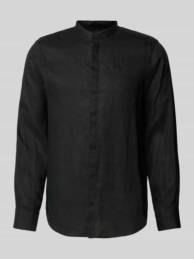 Armani Exchange Vrijetijdsoverhemd met blinde knoopsluiting