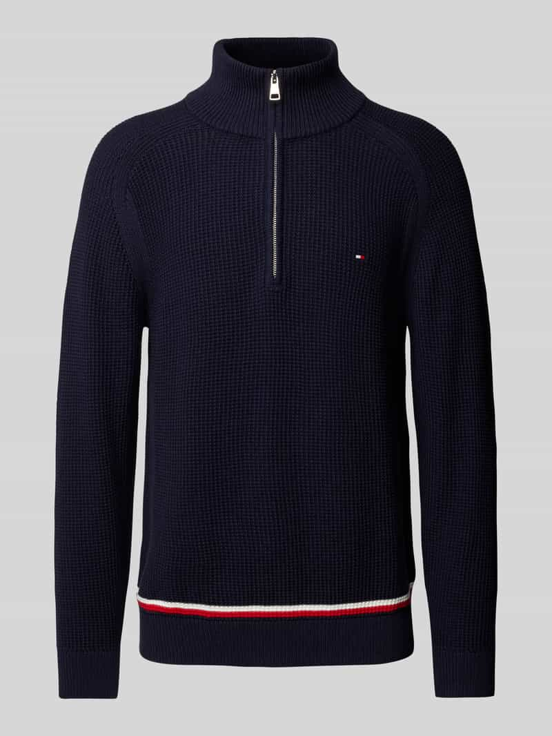 Tommy Hilfiger Gebreide pullover met labelstitching