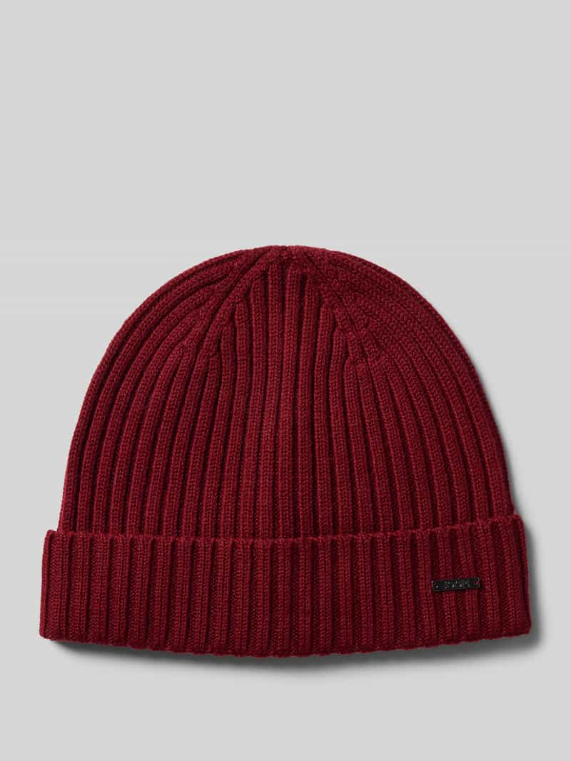 JOOP! Collection Beanie met labeldetail model 'FRANCIS'