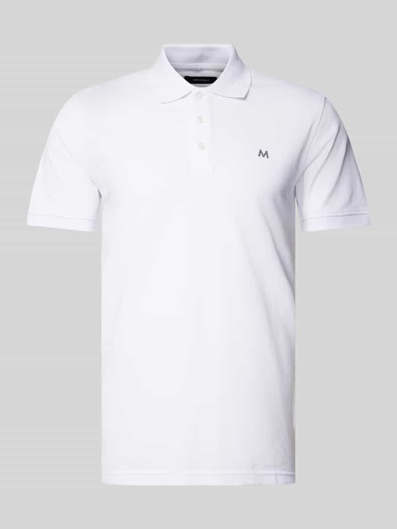 Matinique Poloshirt met labeldetail model 'MApoleo'