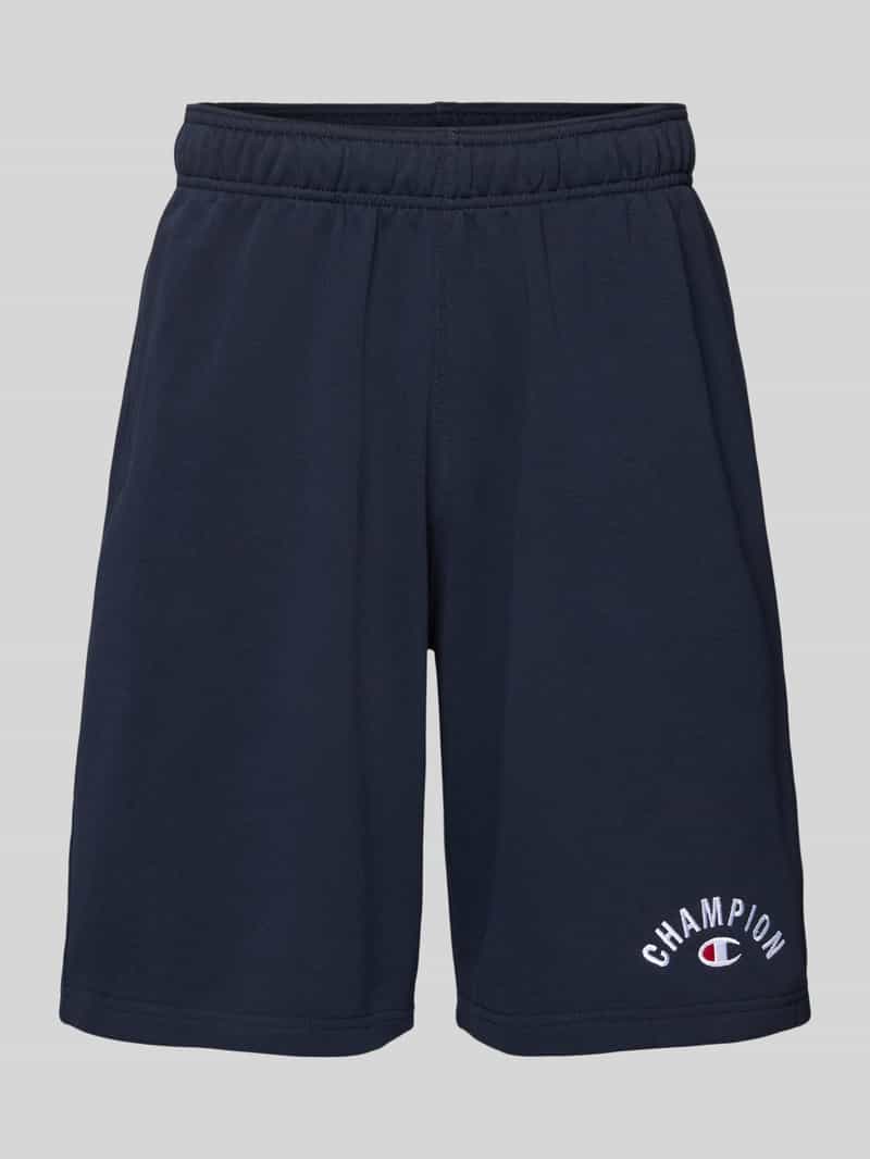 Champion Baggy fit sweatshorts met labelstitching