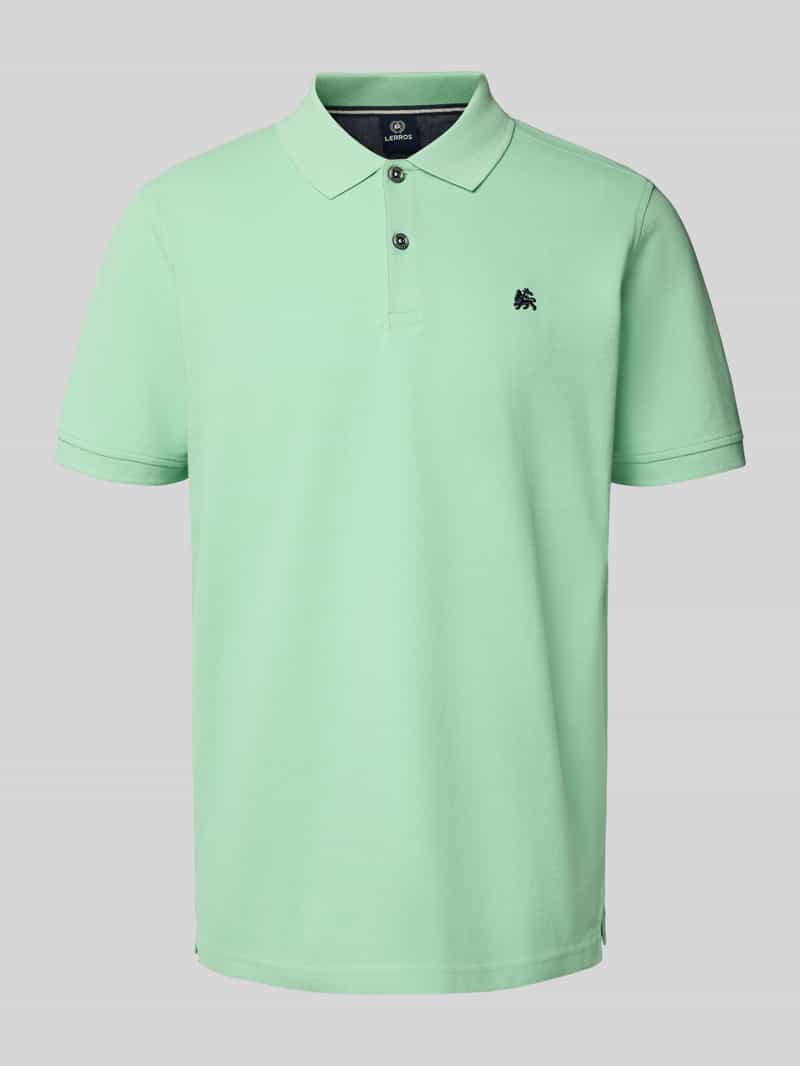 Lerros Poloshirt met labelstitching