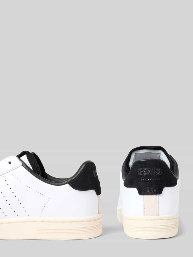 K-SWISS Sneakers van echt leer met logopatch model 'Lozan'