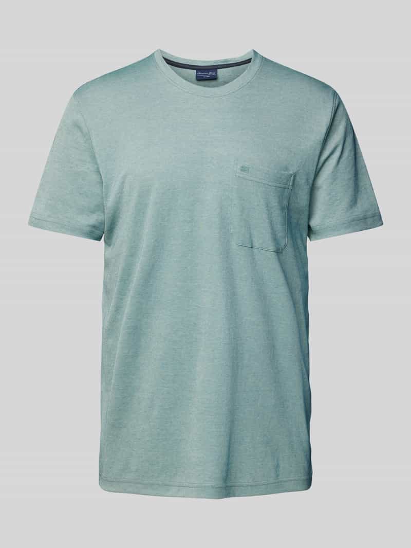 Christian Berg Men T-shirt met borstzak