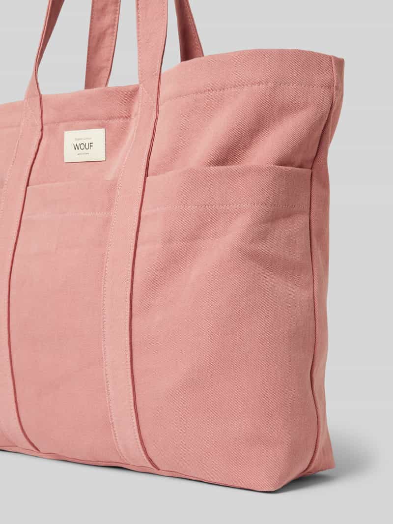 WOUF Handtas met labelpatch model 'Sunrise'