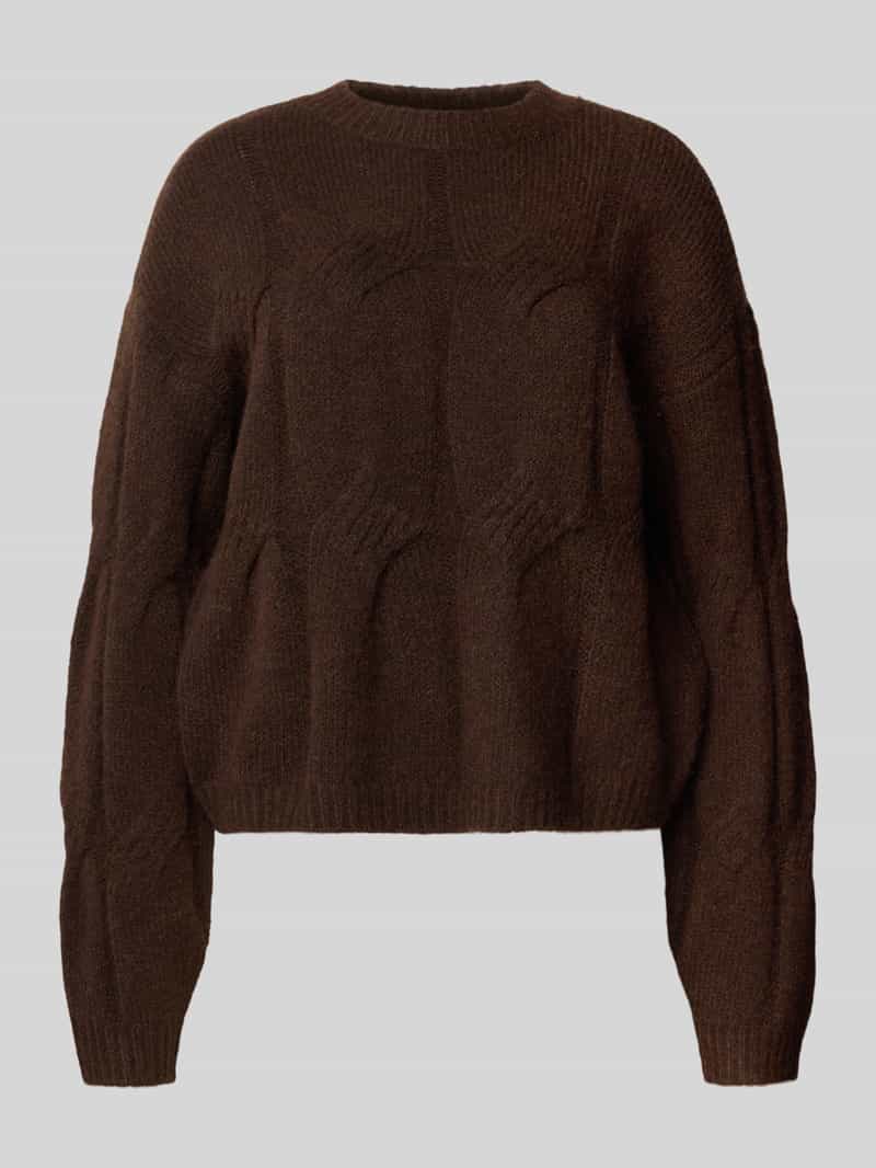 Pieces Relaxed fit gebreide pullover met wol model 'JENNA'
