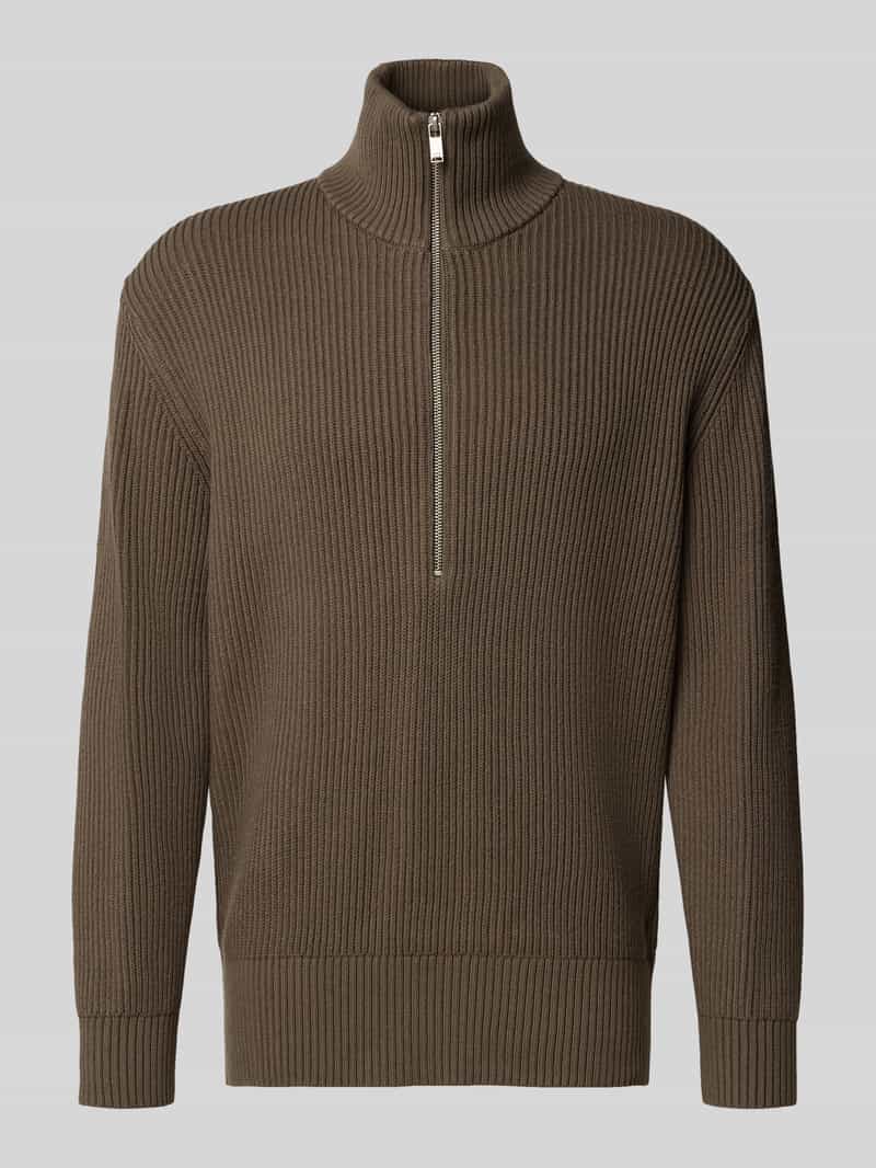 drykorn Gebreide pullover met schipperskraag model 'MANUELO'