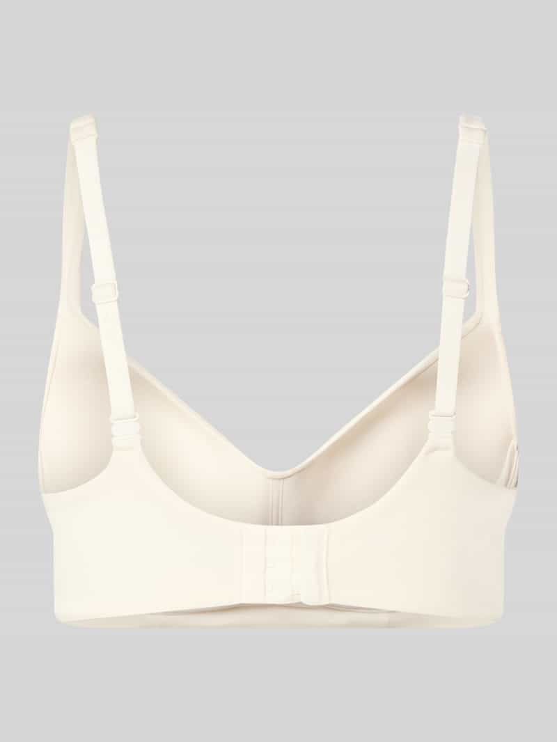 Schiesser Slim fit bh van katoenmix offwhite, foto 2