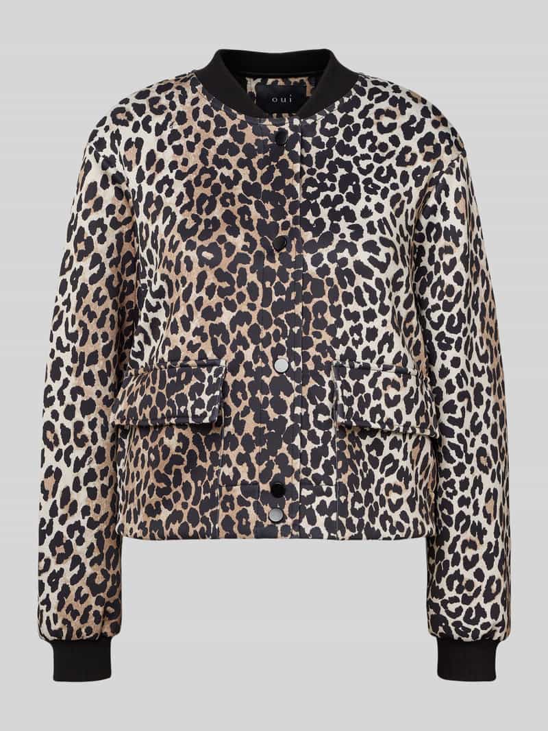 Oui Blouson met ribboorden