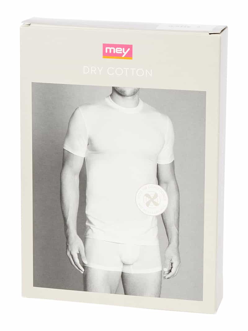 Mey Dry Cotton T-shirt wit, foto 3
