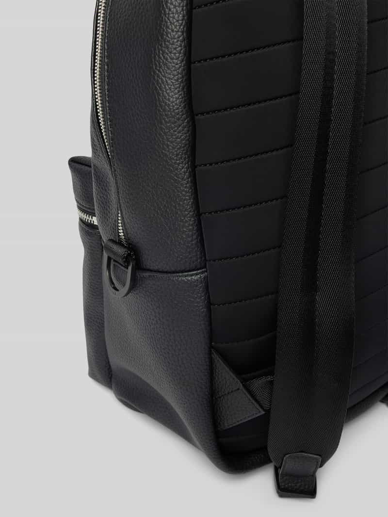 HUGO Rugzak in leerlook model 'Ethon'