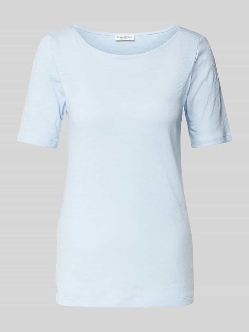 Marc O'Polo Regular fit T-shirt van zachte slub jersey