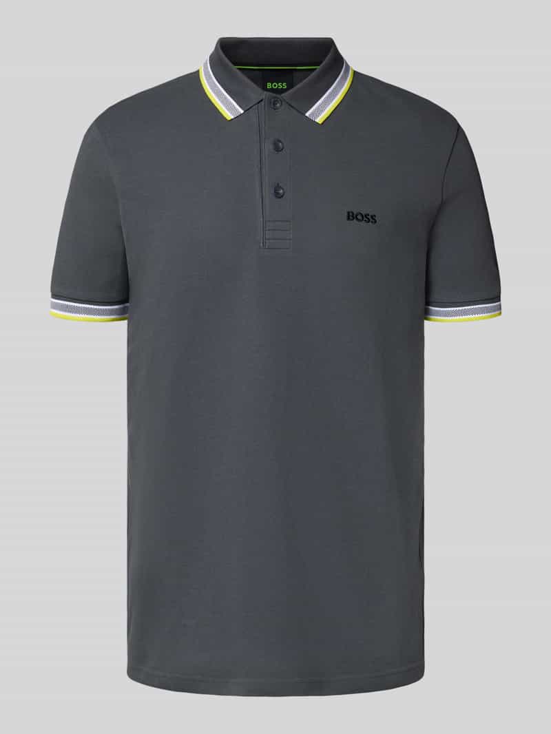 BOSS Green Regular fit poloshirt van puur katoen