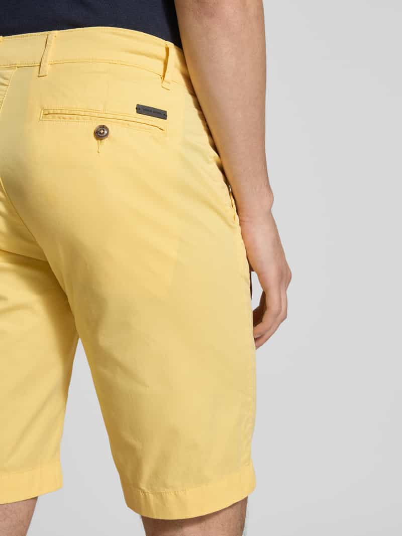 Pierre Cardin Korte regular fit broek met achterzakken model 'Strasbourg'