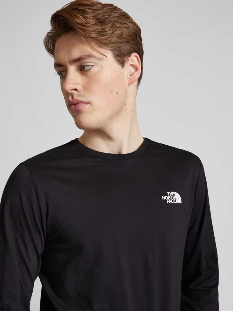 The North Face Shirt met lange mouwen en labelprint model 'REDBOX'