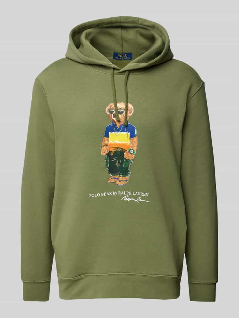 Polo Ralph Lauren Oversized hoodie met motiefprint