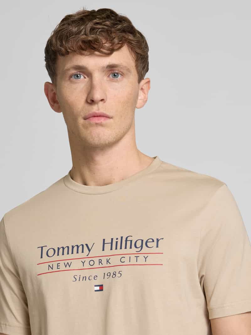 Tommy Hilfiger T-shirt met labelprint
