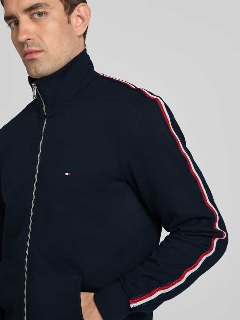 Tommy Hilfiger Regular fit sweatjack van puur katoen