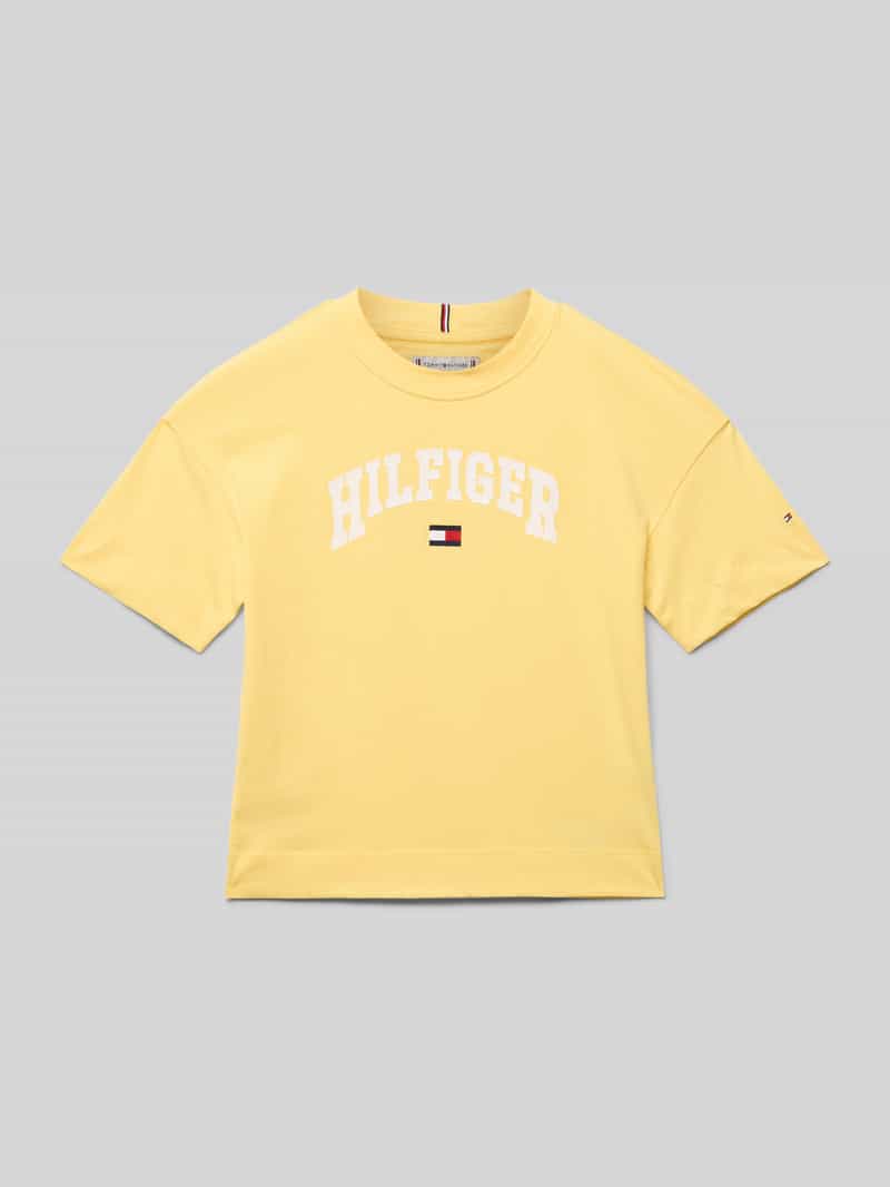 Tommy Hilfiger Teens T-shirt met labelprint