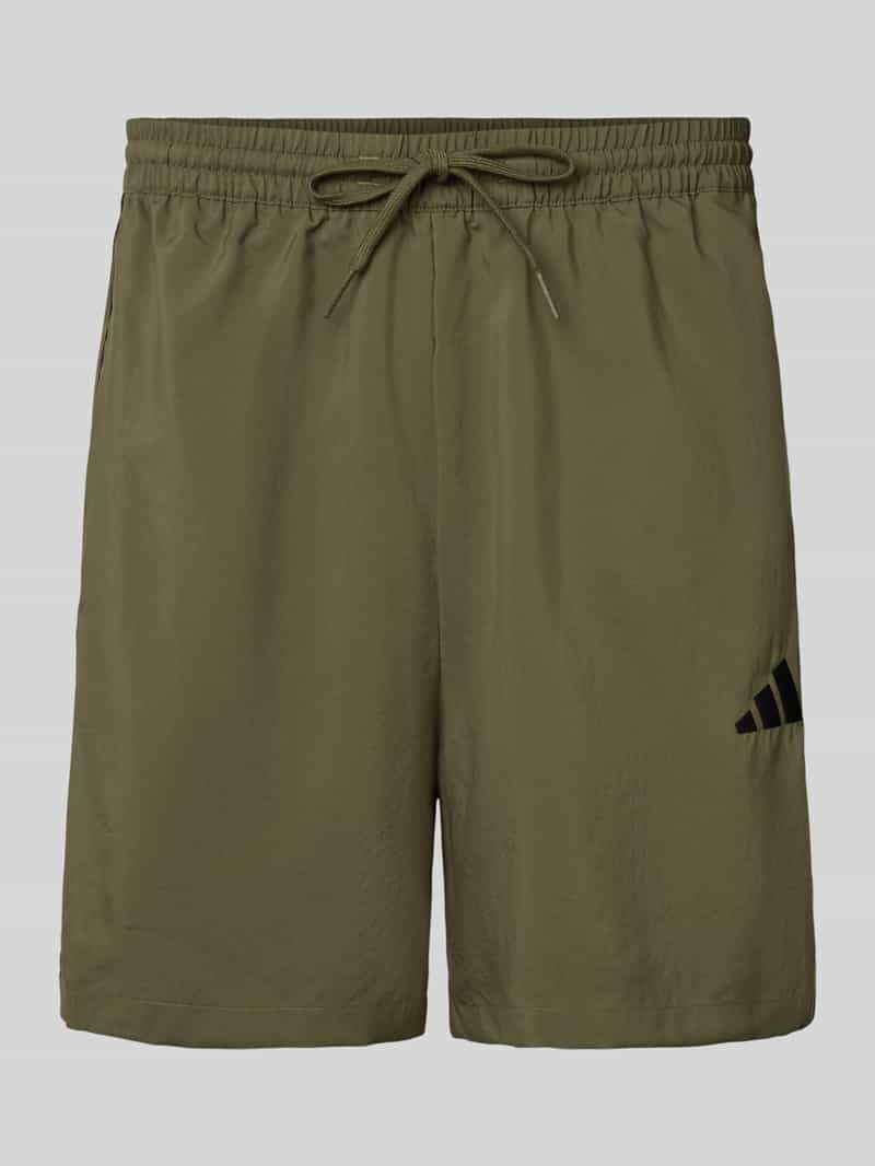 adidas Sportswear Korte broek met elastische band en tunnelkoord