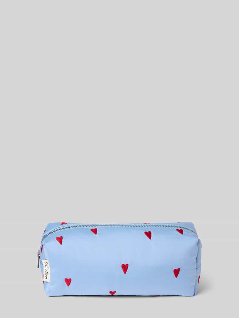 Etui met all-over motiefstitching model 'Puffy'