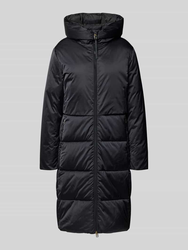 Joop! Gewatteerde lange jas met tweewegsritssluiting model 'CARMEN'