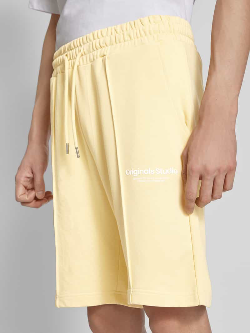 jack & jones Sweatshorts met tunnelkoord model 'ESTERBRO'