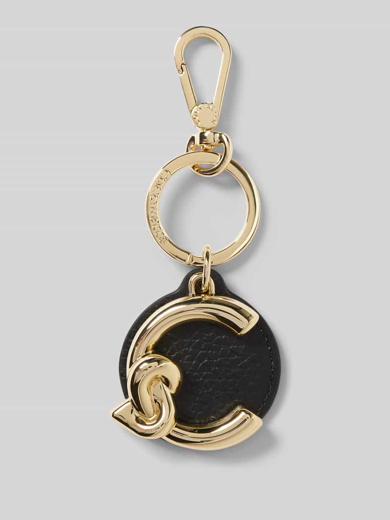 Coccinelle Sleutelhanger met labeldetail