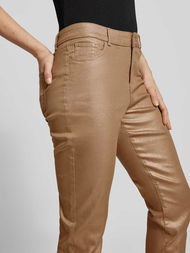 Christian Berg Woman Slim fit stoffen broek met 5-pocketmodel