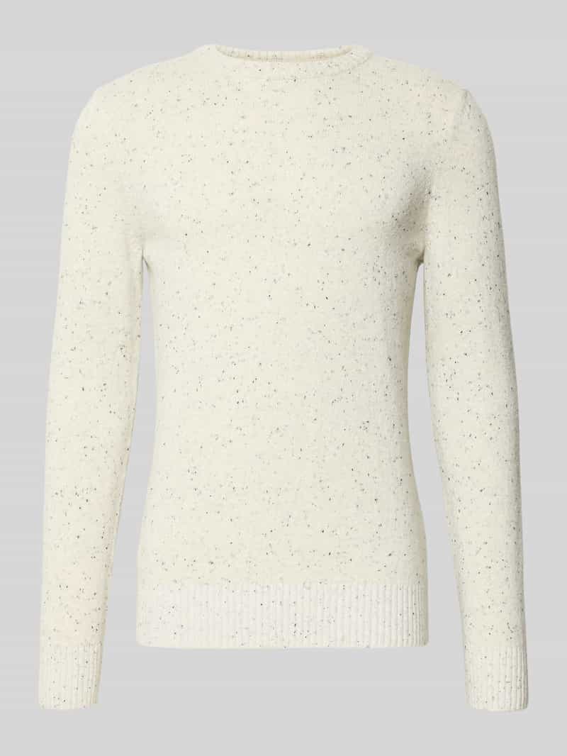 Marc O'Polo Regular fit gebreide pullover van wolmix