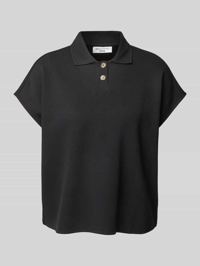 Marc O'Polo DENIM Poloshirt met korte knoopsluiting