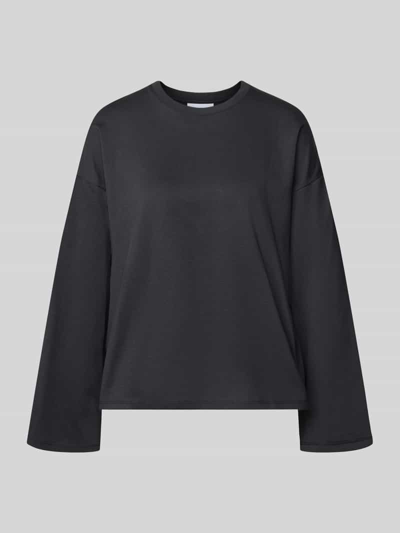oversized shirt met lange mouwen van puur katoen