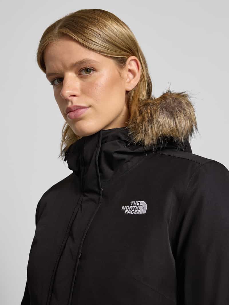 The North Face Functionele parka met logostitching model 'Zaneck'