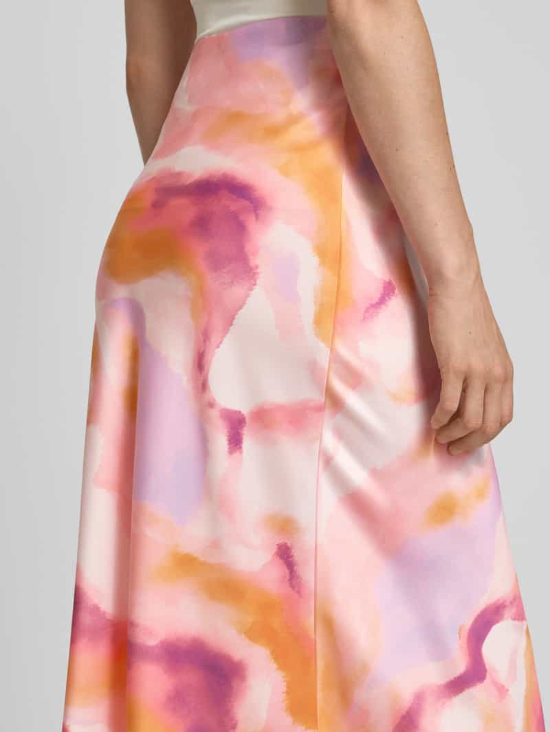 YAS Nauwsluitende midirok met all-over print model ' PELLA'