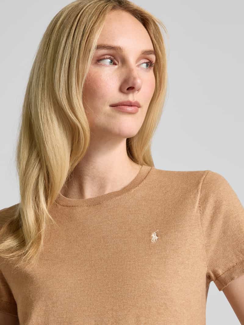 Polo Ralph Lauren Gebreid shirt met logostitching