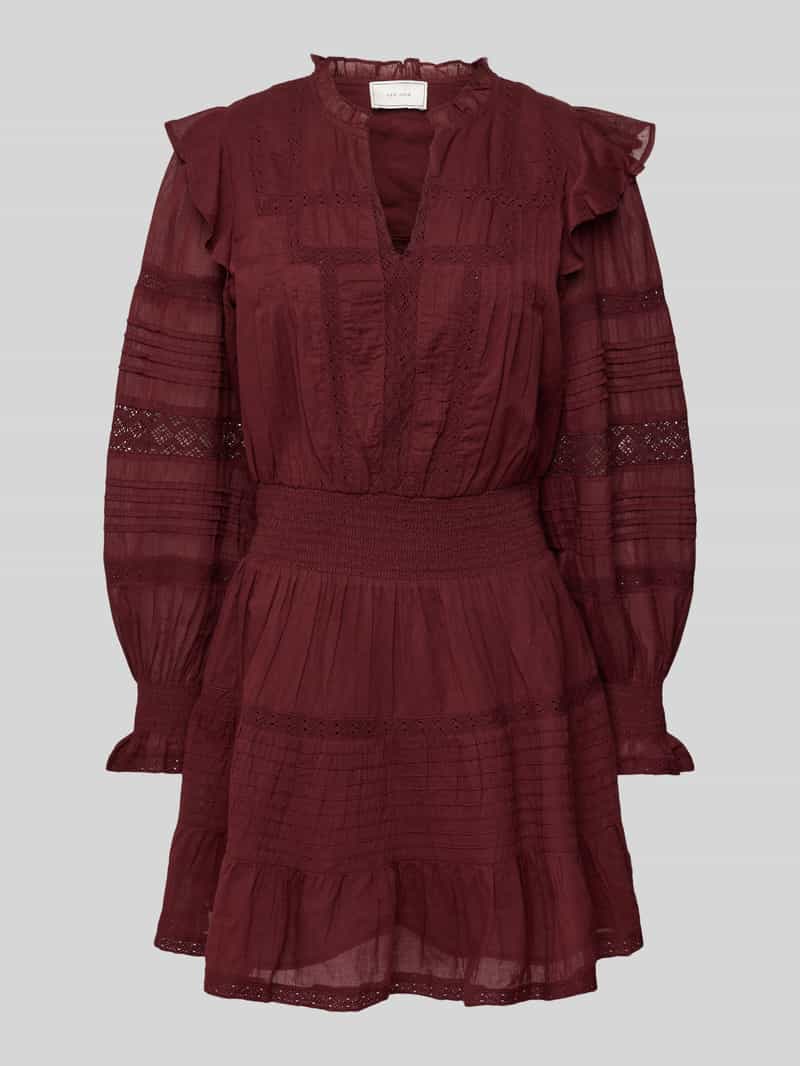 NEO NOIR Mini-jurk met V-hals model 'Aran'