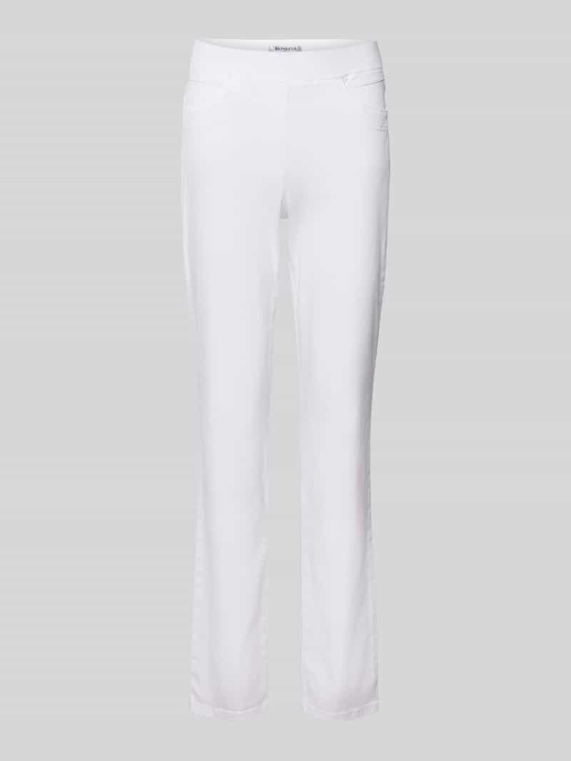 Raphaela By Brax Stoffen broek met elastische band model 'Pamina'
