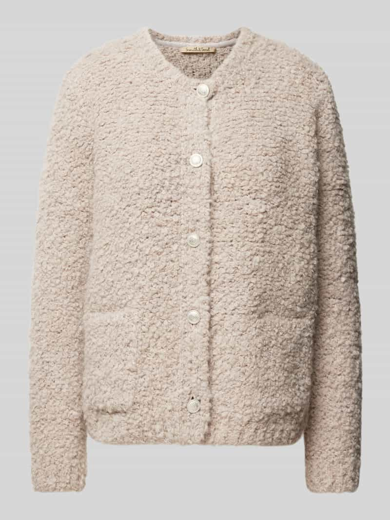 Smith and Soul Gebreide pullover met knoopsluiting