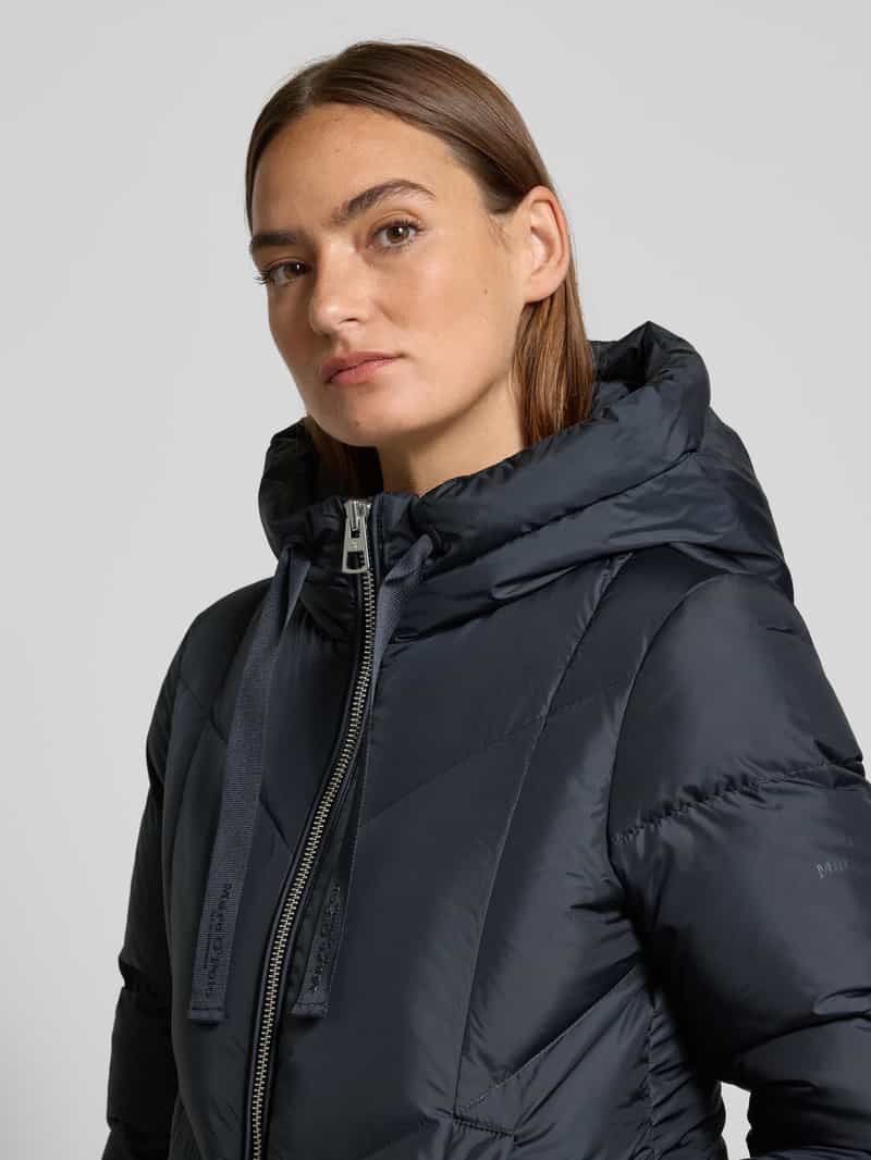 Marc O'Polo Regular fit donsjack met labelprint
