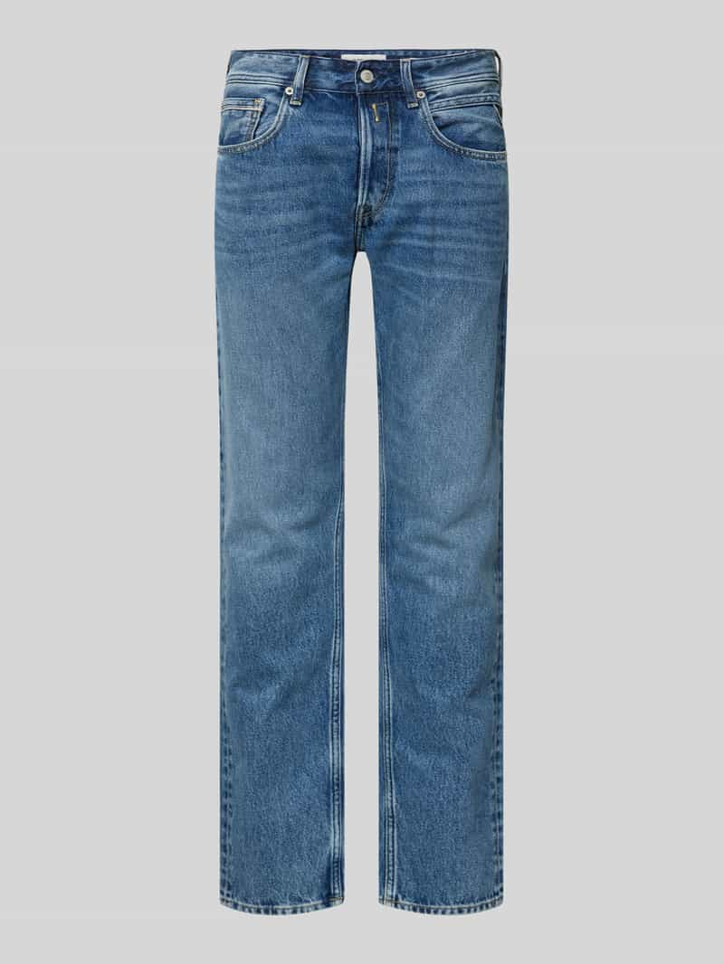 Replay Straight fit jeans in 5-pocketmodel model 'Grover'