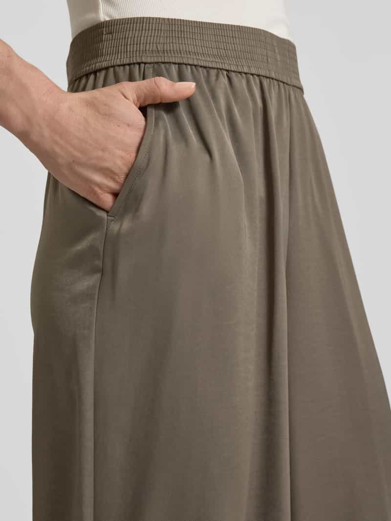comma Relaxed fit stoffen broek met elastische band