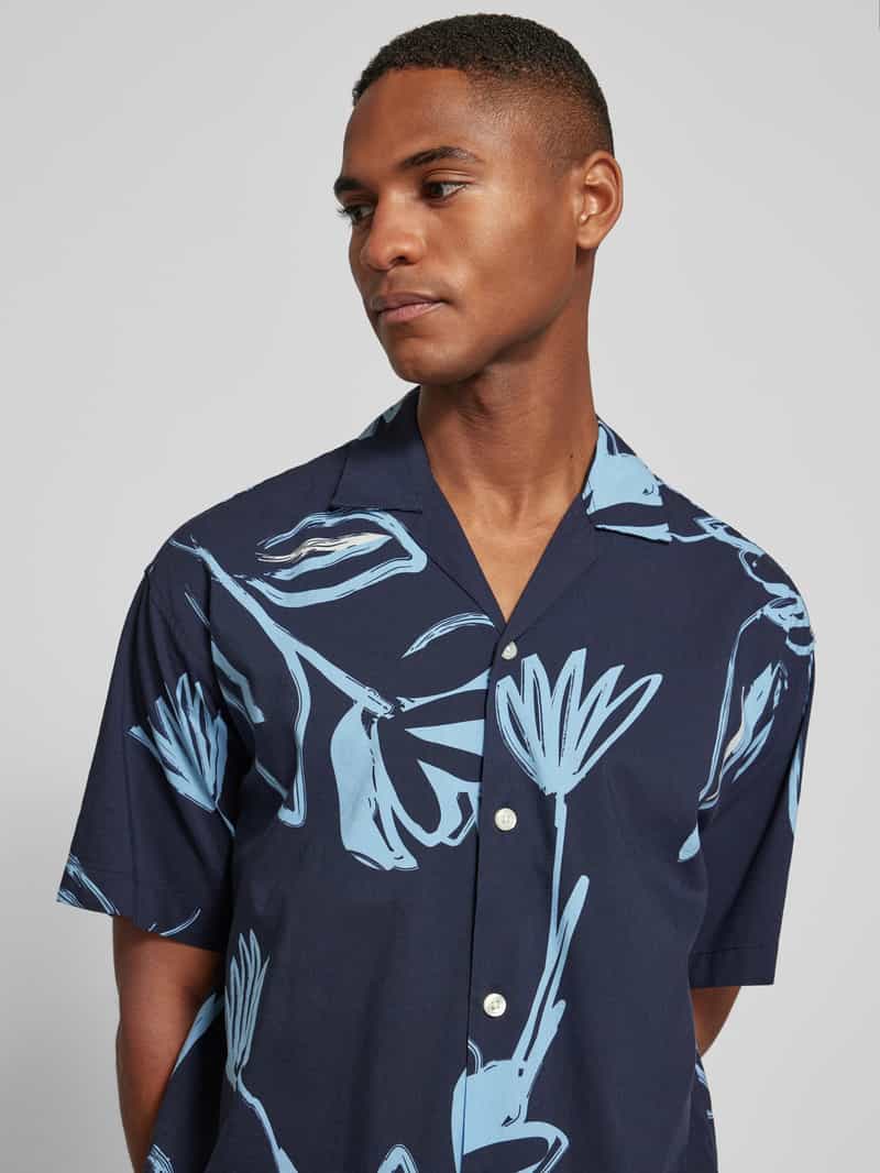 Jack & Jones Premium Regular fit vrijetijdsoverhemd met 1 2-mouwen model 'BLAPALMA'