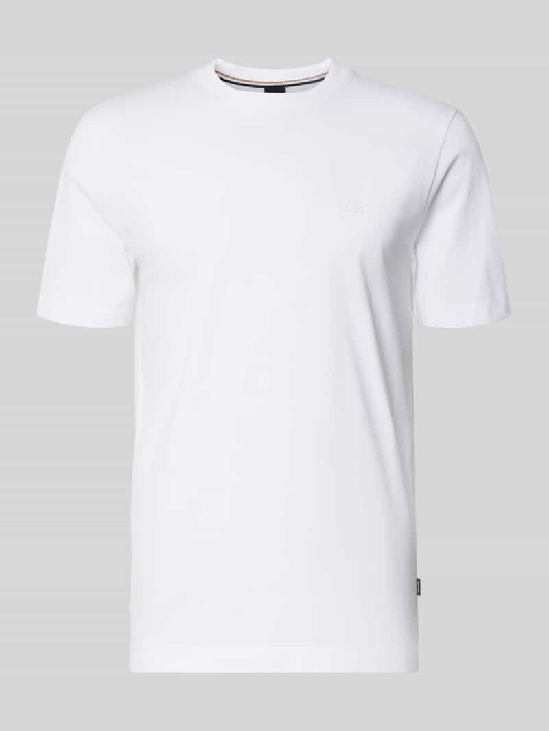 T-shirt van katoen model 'Thompson'
