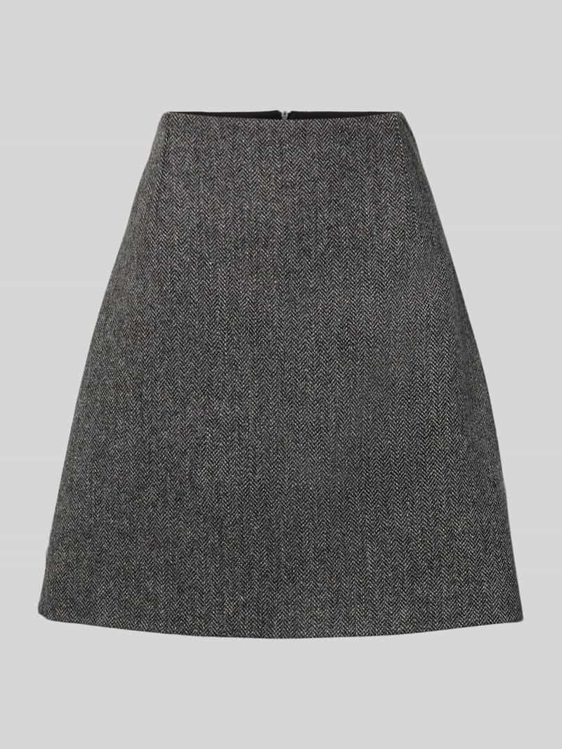 Weekend Max Mara Licht uitlopende midirok van zuivere scheerwol model 'MARCHE'