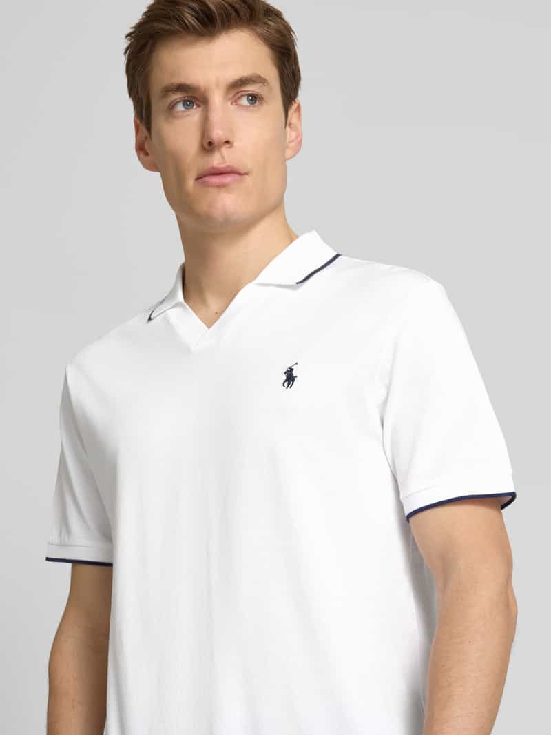 Polo Ralph Lauren Poloshirt met logostitching model 'JOHNNY'