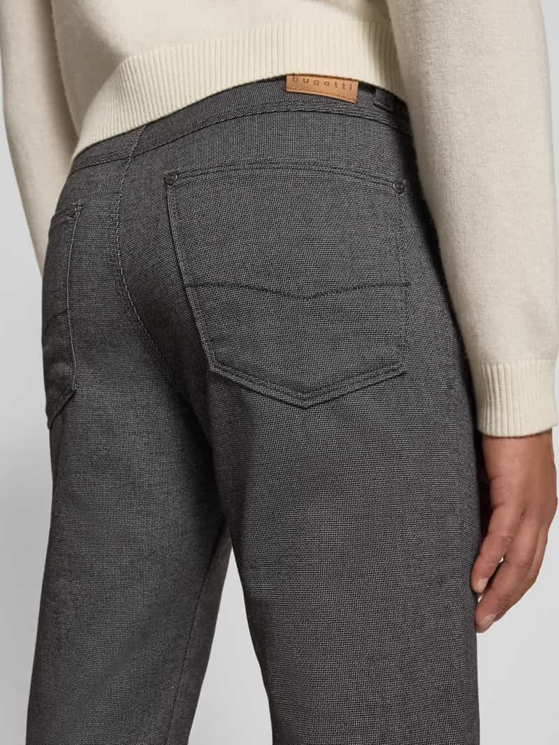 Bugatti Regular fit broek met viscose model 'Cordoba'