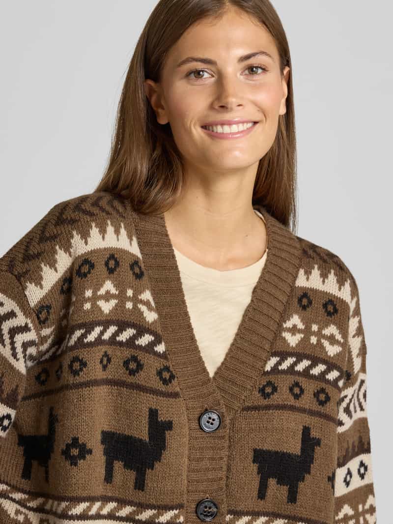 Weekend Max Mara Loose fit gebreid jack met alpacawol