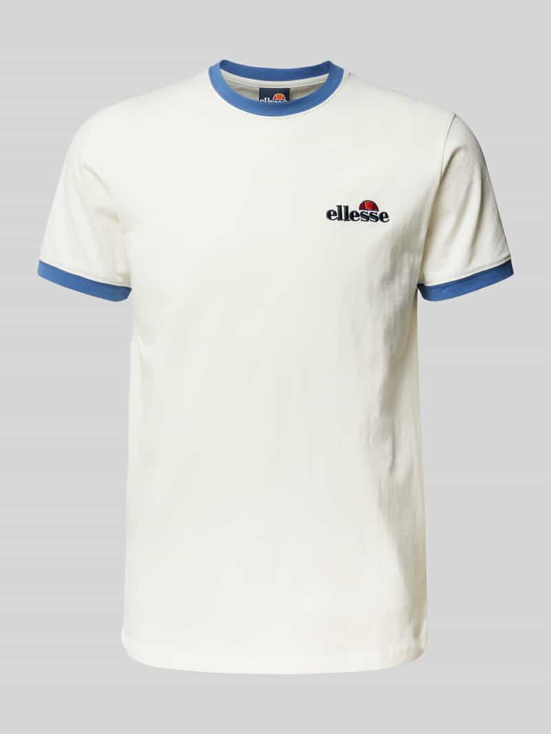 Ellesse T-shirt met labelstitching model 'MEDUNO'