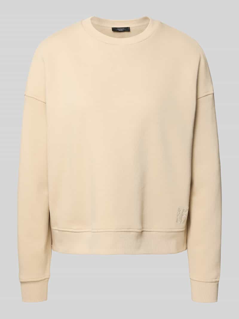 Weekend Max Mara Regular fit sweatshirt van katoenmix model 'GERBA'